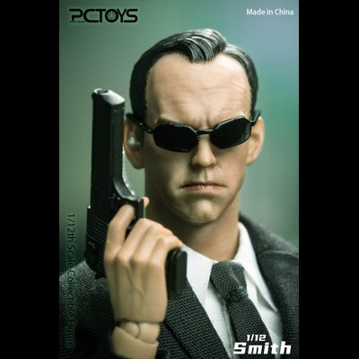 Агент Смит (Хьюго Уивинг, "Матрица") - КОЛЛЕКЦИОННАЯ ФИГУРКА 1/12 scale Smith (PC026C) - PCTOYS