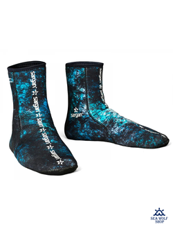 Носки неопреновые 9мм Sargan "АРГАЗИ" camo н/н р.XL-44/45