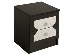 ТУМБА ПРИКРОВАТНАЯ НИКОЛЬ (венге/лиственница светлая), 400*470*390