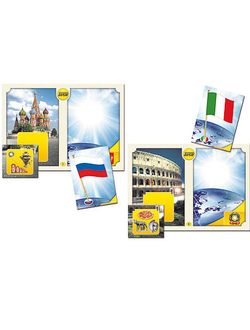 Настольно-печатная игра "Флаги стран мира 1. Европа"