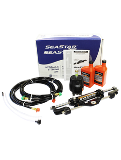 Гидравлическая  рулевая система SeaStar  1,7 (300/600 л.с.),  шланги 6,71 метра