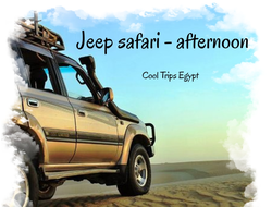 Jeep safari program (afternoon)