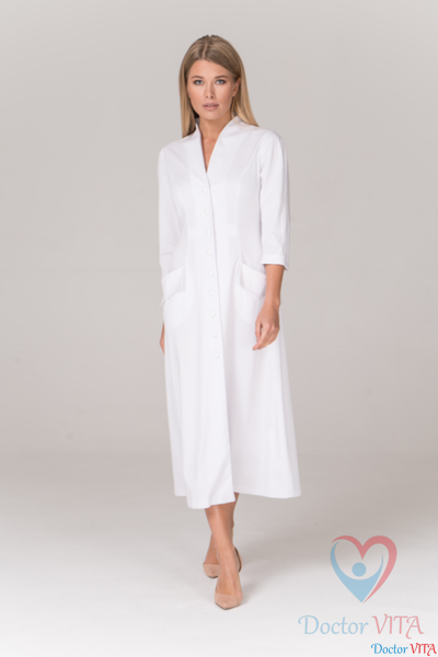 ПЛАТЬЕ медицинское Dr.Super "Anita" белое