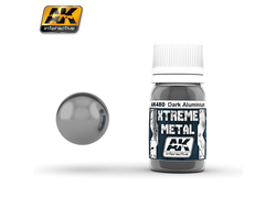 AK Interactive: металлик Xtreme Metal Dark Aluminium