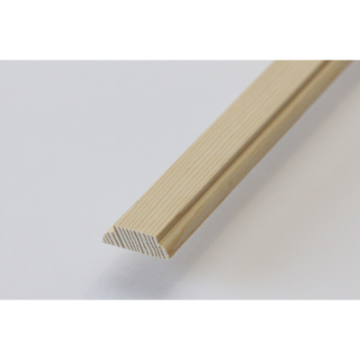 Планка притворная  срощенная фигурная 30мм*10мм*2,3 м