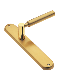 Дверные ручки на планке Morelli Luxury CLOUD PL OTL Цвет - Золото