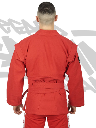 Куртка для самбо ВФС BRAVEGARD Ascend Тренинг красный