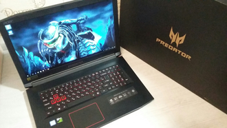 ACER PREDATOR HELIOS 300 PH317-52-56WX ( 17.3 FHD IPS I5-8300H GTX1050TI(4GB) 8GB 1TB + 128SSD )