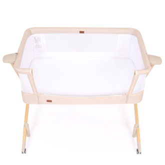 Приставная кроватка Nuovita Accanto Dalia Beige, Albero/Бежевый, дерево