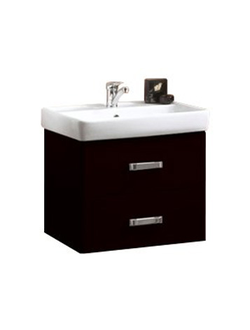 АКВАТОН. Тумба-умывальник "Америна 60" 1354-1.95 черный глянец с раковиной Тигода 60