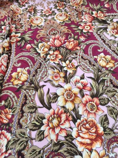 Павловопосадский платок Родниковый край 1835-1