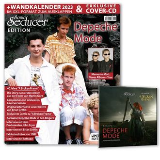 Depeche Mode Special Limited 2023 Sonic Seducer Presents, Зарубежные журналы в Москве, Intpressshop