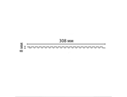 3D стеновая панель DECOMASTER A306/8 (308*8*2900мм)