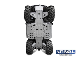 Защита днища Rival 444.8103.1 для CFMOTO CFORCE 600  (2020-) (Алюминий) (850*550*300)