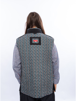 Жилетка "Родное тепло" черная