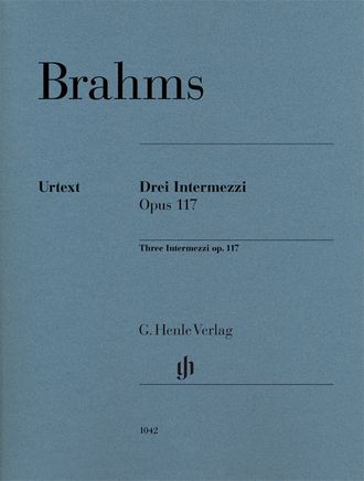 Брамс. Три интермеццо op.117 для фортепиано