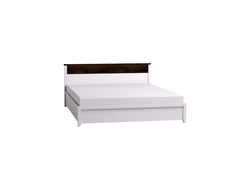 Спальня НОРВУД - НОРВУД 31 Кровать (1800)Белый-Орех шоколадный