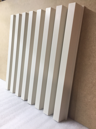 Гипсовая 3D панель "Рейка (крупная)"