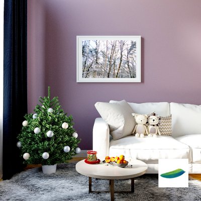 Постер «Зимняя прогулка» из коллекции «Зимушка-зима».