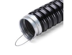 Металлорукав Р3-ЦПнг-LS 10 с протяжкой в ПВХ-изоляции