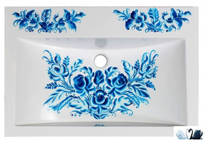 Раковина Эстет Monako 60 х 50 см, мебельная каменная