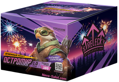 Батарея салютов ОСТРОМИР (1" / 100 залпов)