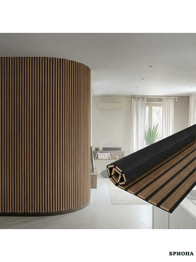 ПАНЕЛЬ СТЕНОВАЯ АКУСТИЧЕСКАЯ  Дуб крафт табачный  2780Х600Х9