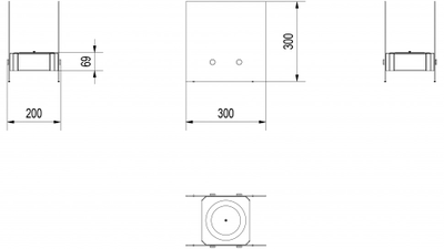 Биокамин Kratki Nest, TUV