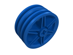 Wheel 30mm D. x 14mm, Blue (56904 / 6465332)
