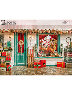 Фотофон виниловый «Магазин подарков»