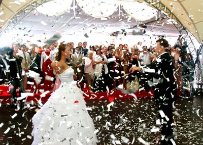 БУМАЖНОЕ ШОУ НА СВАДЬБУ