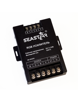 Усилитель  SR-AMP-RGB-30А 3CH 5-24V (150-720W) SEASTAR