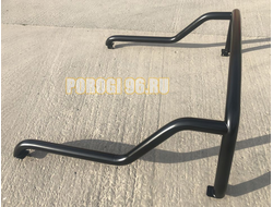 Защитная дуга с покрытием «раптор» d60 для Toyota Hilux Exclusive Black 2020-