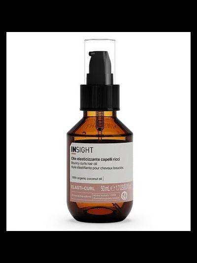 INSIGHT ELASTI-CURL Масло-блеск для кудрявых волос Bouncy curls hair oil, 50 мл
