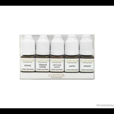 Пигмент для бровей Contur Тёмный Блонд. Оригинальное качество. Доставка 2 дня. pm-shop24.ru