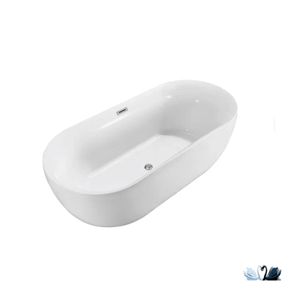 Ванна отдельностоящая Aquatek Афина 170x78 AQ-44778, акриловая, овальной формы