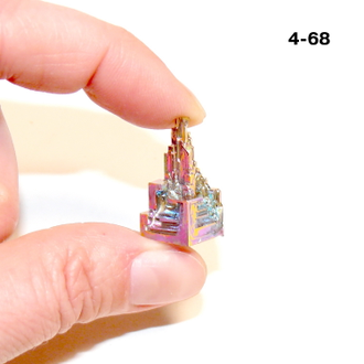 Висмут выращенный (кристалл) №4-68: 8,5г - 23*12*12мм