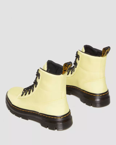 Ботинки Dr Martens Combs Women's Nylon Lemon Yellow