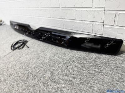 Накладка багажника Toyota Land Cruiser Prado 13-17 черная