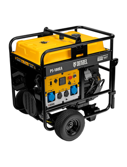 Генератор бензиновый PS-180EA, 18 кВт,230 В, 65л, разъём ATS,эл.старт Denzel
