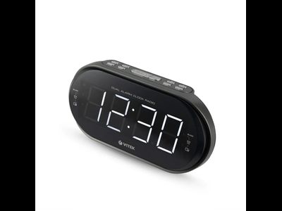 Радиобудильник Vitek VT-6610 серебристый