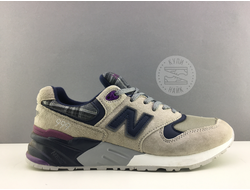 New Balance 999 Бежевые с синим (41-44) Арт.097FA