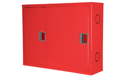 ШПК-315Н, навесной. Для размещения 1-го рукава и одного огнетушителя до 6 кг.