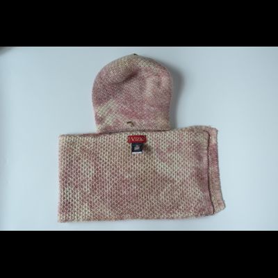 Берет и шарф Vizio 8091 розовый