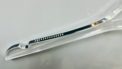 TM-12 Вешалка-плечики прозрачная мужская