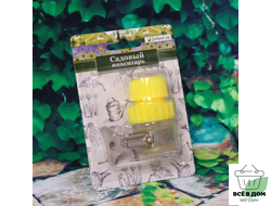 Штуцер внешний с хомутом муфта 1/2" ДоброСад