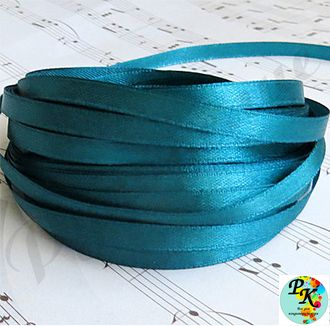 ЛЕНТА АТЛАСНАЯ МОРСКАЯ ВОЛНА 1 СМ