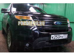 Защита радиатора Ford Explorer 2010-2015 black
