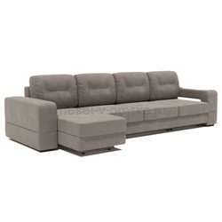 ДВ021 Диван Ермак с оттоманкой (тик-так). Размер:3200*1510/1070*900. Спальная зона: 1460*2700