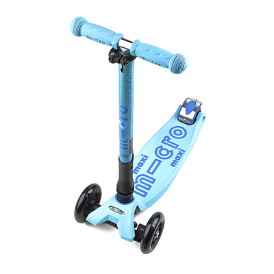 Самокат Maxi MICRO Deluxe blue (Голубой складной)